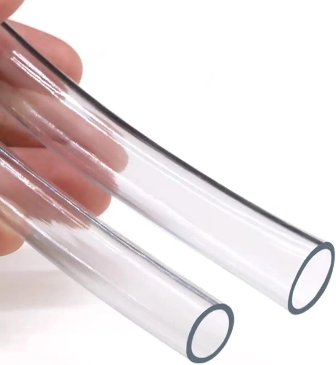 Tubo flexible de manguera transparente de plástico transparente PVC/manguera transparente de vinilo PVC transparente