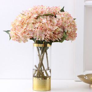 Fleurs d'hortensia artificielles à 11 tiges, fleurs en soie haute simulation pour décoration de mariage et de maison - Product Image 3