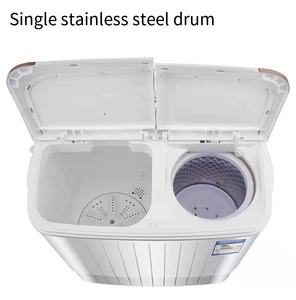 <span class=keywords><strong>Lavadora</strong></span> Semiautomática de <span class=keywords><strong>Doble</strong></span> Tambor de 5 kg, <span class=keywords><strong>Lavadora</strong></span> <span class=keywords><strong>Pequeña</strong></span> para el Hogar con Función de Lavado y Deshidratación - Product Image 6