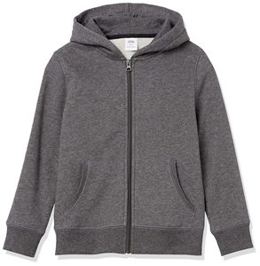 <span class=keywords><strong>Sweat</strong></span>-shirt en polaire à capuche bleu marine zippé pour garçons et tout-petits de la marque Manufacturer Essentials - Product Image 6