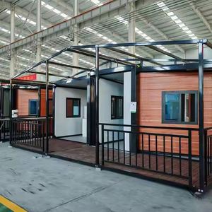 Casa Prefabbricata Pieghevole ed Espandibile Modello Container con 3 Camere da Letto, Casa Modulare Compatta 40 Piedi 20 Piedi - Product Image 2