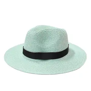 Straw Hats Cowboy Empty Top Toddler Fishing Beach Neck Cover One Piece Ribbon Uv Protection Summer Sunshade Bucket Hat With Mask
