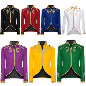 Renaissance Palace – Costume Médiéval Brodé pour Homme et Garçon : Frac de Gentleman, Smoking de Prince, Tunique de Marié, Style Vintage et Noble - Product Image 1