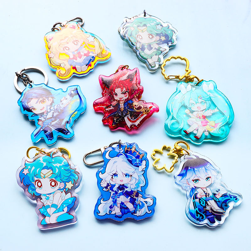 Wholesale Acrylic Charms Custom Keychains More