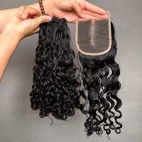 Extensiones de Cabello Virgen en Oferta, Cabello Rizado Euroasiático Super Double Drawn para Mujeres Negras