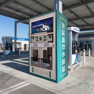 YISO 24H Commercial Dual Spout Self-Service 15 Stage Filtration UV Sanitization Water Vending Machine Dispensing Cold Water - Product Image 5