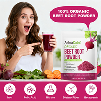 ArtoaLabs Marque privée Poudre d'extrait de racine de betterave crue 100% Naturel Biologique Poudre de betterave séchée par pulvérisation Suppléments pour jus