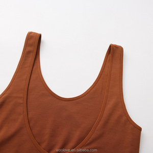 Comodità in Movimento: <span class=keywords><strong>Reggiseno</strong></span> Sportivo con <span class=keywords><strong>Spalline</strong></span> <span class=keywords><strong>Larghe</strong></span> Realizzato in Lana Merino Traspirante - Product Image 5