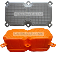 Flotteurs de ponton en plastique de couleur personnalisée pour kits de quai flottant modulaire