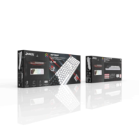 Clavier mécanique avec disposition de 97 touches, rétroéclairage RVB, clavier de jeu filaire avec contrôle du volume pour ordinateur de bureau et ordinateur portable