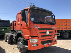 Camion tracteur d'occasion Sinotruk Euro2 Diesel 6X4 à conduite à gauche HOWO 10 roues, capacité de charge 21-30T, 371 ch, caméra arrière 360°, logistique - Product Image 2