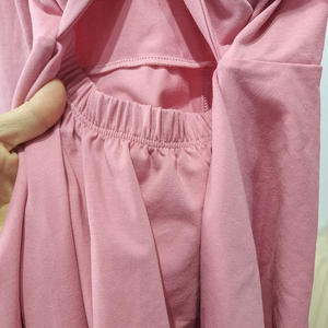 Tuta alla moda senza schienale stampa personalizzata vestiti per bambini e bambine tuta arancione tinta unita 2025 all'ingrosso vestito a maniche lunghe - Product Image 6