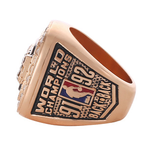 Cross Border Venta caliente al por mayor 1992 C Hicago <span class=keywords><strong>Bulls</strong></span> Campeonato Anillo <span class=keywords><strong>Jordan</strong></span> Campeonato Anillo Joyería <span class=keywords><strong>de</strong></span> moda Anillo - Product Image 4