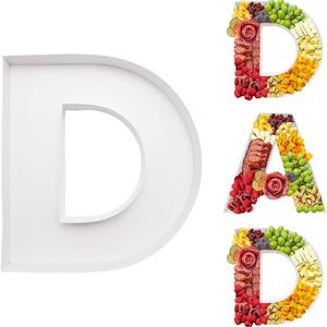 Caja Decorativa Rellenable en Forma de D de Cartón de 12 Pulgadas ZIJRXQ, Apta para Alimentos, para Charcutería - Product Image 5