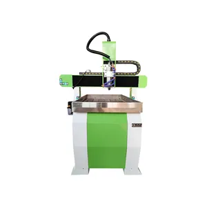 6090 Mini-Jade-Schnitzmaschine CNC-Förmer mit Drehvorrichtung 6060 Metallformmaschine Porträt Buddha-Cnc-Gravurmaschine