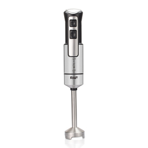 Batidora de Mano Multifuncional RAF Nueva, Trituradora de Hielo, Fácil de Limpiar, 4 Cuchillas y 400W para Trabajos de Cocina, 18000 RPM, Mini Batidora de Mano RAF - Product Image 1