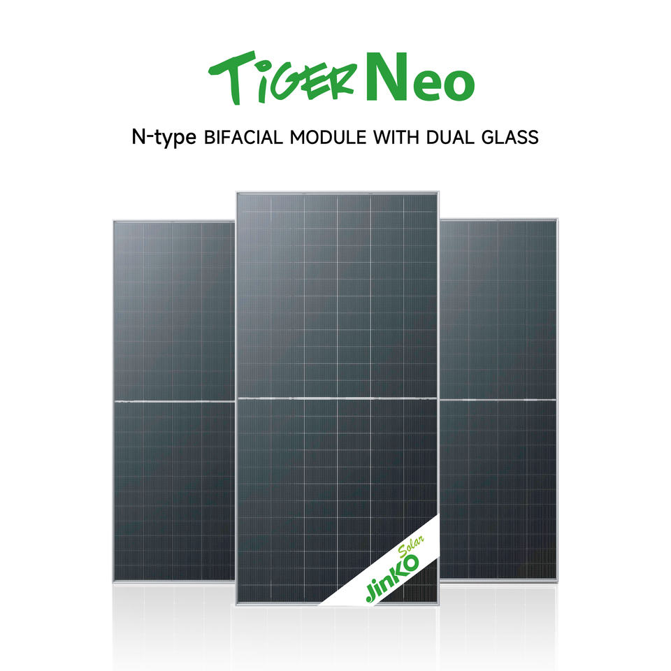 For Topcon N-Type Solar Panels 500W to 590W Half-Cut Dual Glass for ...