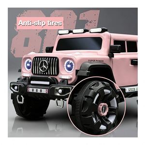 รถยนต์ไฟฟ้าสำหรับเด็ก 4 ล้อ รุ่นพักผ่อน มอเตอร์ 390 แรงม้า แบตเตอรี่ 12V7Ah ตัวถังพลาสติก ไฟ LED รอบตัว พร้อมเครื่องเล่น MP3 ที่นั่งกว้างขวางเพื่อการขับขี่ที่ราบรื่น - Product Image 6