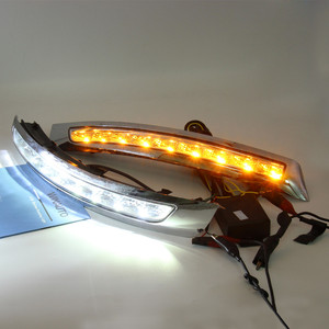 Luz de circulación diurna LED Super Power de alta calidad para <span class=keywords><strong>Volvo</strong></span> <span class=keywords><strong>XC90</strong></span> 2007-<span class=keywords><strong>2013</strong></span> nuevo artículo con accesorios de luz de coche de luz amarilla - Product Image 2