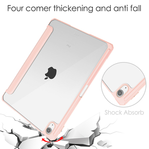 Nouvelle couverture <span class=keywords><strong>Folio</strong></span> intelligente couverture arrière en acrylique entièrement transparente pour <span class=keywords><strong>Apple</strong></span> iPad Air 11 2025 M3 tablette coque antichoc pour iPad Air 6 - Product Image 6