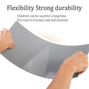 28*<span class=keywords><strong>56</strong></span> Noppen Kleine Kunststoff-Bauplatten Bausatz-Tische Farbige Klassische Grundplatten Bauplatten für Kinder 44,6*22,3 <span class=keywords><strong>cm</strong></span> - Product Image 5