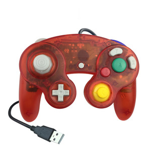 Có Dây Gamepad Đối Với <span class=keywords><strong>Nintendo</strong></span> Chuyển Đổi Ngc Gc Phím Điều Khiển Cho Gametube Điều Khiển Wiiu Wii Rung Cho Cổng PC USB Manette - Product Image 5