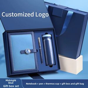 CustomCorporate <b>Gift</b> Set Customization Factory Outlet Design Notebook With Pen and Tumblr Business Notebook <b>Gift</b> Set - Product Image 2