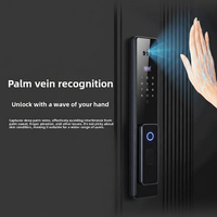 AI-vingerafdruk 3D-gezichtsherkenning voor camera Palm Digitale herkenning Automatische huisbeveiliging Smart Lock Aluminium Cloud