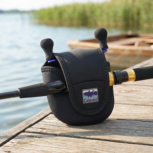 Appât EVA moulinet de pêche sac housse de protection pour filature/radeau/moulinet de pêche à la mouche sac de poche - Product Image 3
