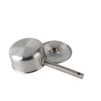 Casseroles à Sauce à Induction, Casseroles en Acier Inoxydable avec Couvercle