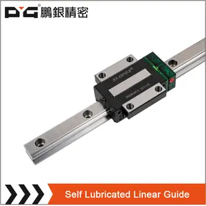 Heavy Load Cnc Linear Guide Rail Of Bearing Steel Sliding Rail Roller QH25 Sliding Rail Systems