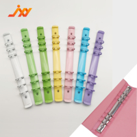 Mekanisme Klip Binder Logam 2/3/4/6 Ring untuk Alat Tulis Desain Mewah Klip Binder Logam untuk Buku Catatan Sekolah Folder File Kantor