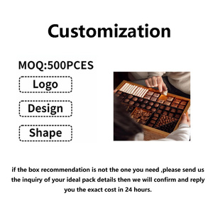 Boîtes à biscuits <span class=keywords><strong>Toblerone</strong></span> populaires pour les invitations de mariage, cadeaux, contenants pliables élégants biodégradables, <span class=keywords><strong>emballage</strong></span> pour chocolats - Product Image 5