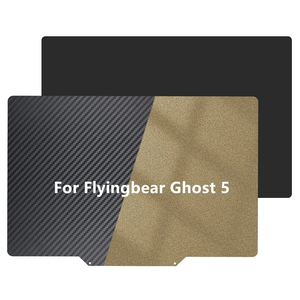 Para Flyingbear Ghost <span class=keywords><strong>5</strong></span> Hotbed PEI de doble cara + PEO placa de construcción Base magnética PEI + hoja de PET piezas de impresora 3D 214x275 - Product Image 6