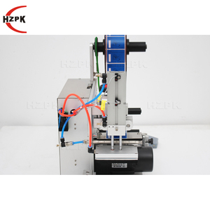 Semi Automatic Manual Table Top High Speed Barcode Adhesive Plastic <b>Flat</b> <b>Box</b> Cans Bottle Sticker Bottle Labeler Labeling Machine - Product Image 5