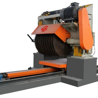 Machine de découpe de pierre à lames multiples haute efficacité pour la découpe de dalles épaisses