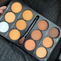 Palette de contouring la plus vendue, poudre pressée, palette de contouring pour le maquillage, végétalienne