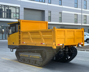 Frete Grátis EPA Changchai Transportador e Dumper de Esteiras de Borracha de Alta Qualidade 8-10 Toneladas para Trabalho Agrícola em Todos os Terrenos com Suporte a Gás - Product Image 5