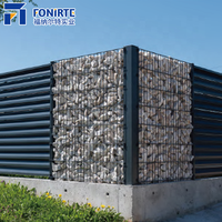 Clôture en aluminium à lames - Écologique, durable, antirouille, style ranch australien moderne, sécurité de la maison, clôture de jardin avec modélisation 3D