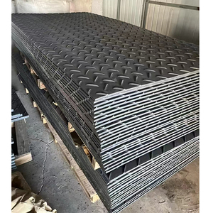 hdpe construct excavator <b>mat</b> truck anti-slip road construction <b>mat</b> green red color hdpe swamp lawn road ground protection <b>mat</b> - Product Image 4