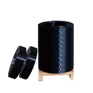 Bande de cerclage en acier Q235 laminé à froid, peint noir, personnalisée en usine, norme ASTM, multi-spécifications, durable pour le bois - Product Image 3