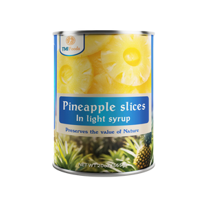 Đặc biệt cung cấp ISO HACCP tiêu chuẩn chất lượng cao cấp Việt Nam nhà sản xuất Ecovita đóng hộp Dứa lát trong xi-rô ánh sáng 580ml - Product Image 1