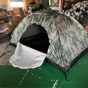 Double Camouflage Camping <b>Tent</b> 1-4 Person Single Layer Portable Outdoor Use Spring Autumn Waterproof 1000mm - Product Image 3