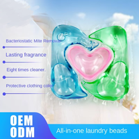 Usine source OEM personnalisée Laverie jetable Cabine Boule Laine Peluche Nettoyant Élimination des arômes Nettoyage Boîte à perles de laine
