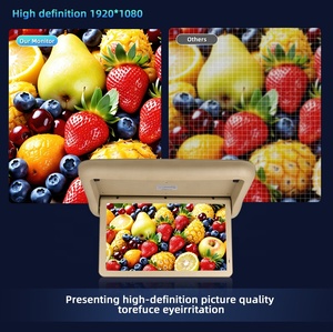 Bán buôn 18.5 <span class=keywords><strong>22</strong></span> inch DC24V đầy đủ cơ giới lật xuống màn hình <span class=keywords><strong>LCD</strong></span> TV cho xe Roof Mini bus lật màn hình TV với kết nối USB - Product Image 4