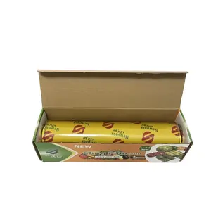 Foodservice Plastic 100% Biologisch Afbreekbare Verpakking Verse Wrap Pla Vershoudfolie Voor Voedselwinkel