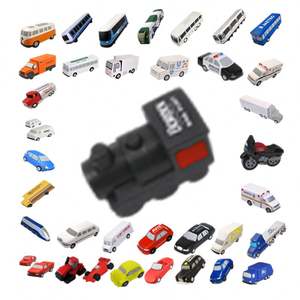 Balle anti-stress en forme de locomotive, promotion en gros, personnalisable - Product Image 1