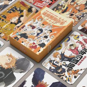 50PCS/SET Miku Jujutsu Gojo Tian Guan <span class=keywords><strong>Ci</strong></span> Fu Honkai: Star Rail Love and Deepspace Blue Lock Anime Cartes en papier à collectionner Cadeau Jeu - Product Image 2