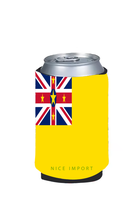 Manchon isolant réutilisable en néoprène pour tasse, motif drapeau de Kosrae, idéal pour canettes de bière ou de cola glacé, pour boissons froides