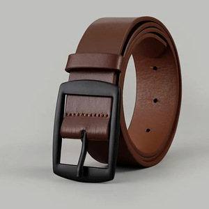 Cinturón de Lujo de Moda para Hombre, Cinturón de Cuero PU con Hebilla Metálica, Cinturón de Alta Calidad de Marca de Diseñador para Jeans, Cinturón para Mujer - Product Image 4